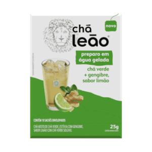 Preparo Em Água Gelada - Chá Verde c/ Gengibre & Limão